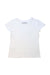 A White Short Sleeve T Shirts from Karl Lagerfeld in size 5T for girl. (Back View)