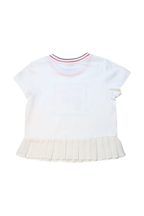 A White Short Sleeve Tops from Fila in size 4T for girl. (Back View)