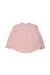 A Pink Long Sleeve Shirts from Bonton in size 4T for girl. (Back View)
