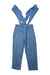 A Blue Long Overalls from Bonton in size 4T for neutral. (Front View)