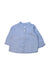 A Blue Long Sleeve Shirts from Tartine et Chocolat in size 6-12M for neutral. (Front View)