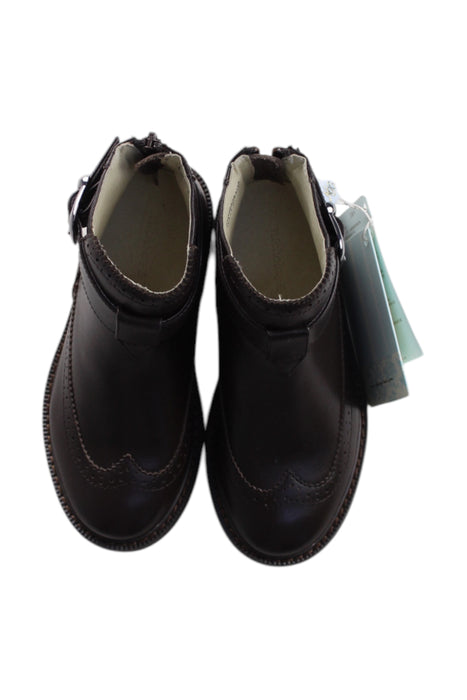 A Black Booties from Nicholas & Bears in size 3T for neutral. (Back View)