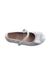 A White Flats from Geox in size 6T for girl. (Front View)