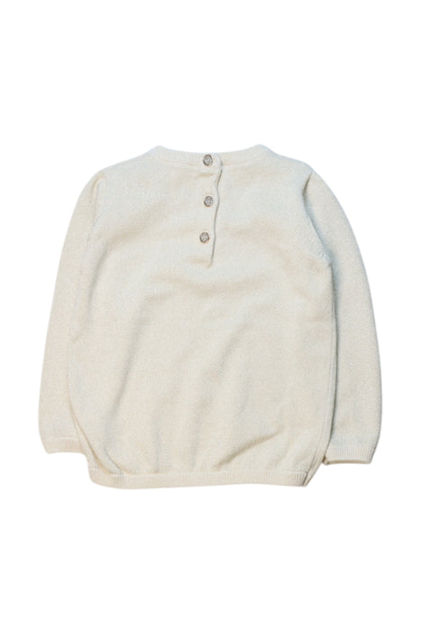A White Knit Sweaters from Mamas & Papas in size 2T for neutral. (Back View)