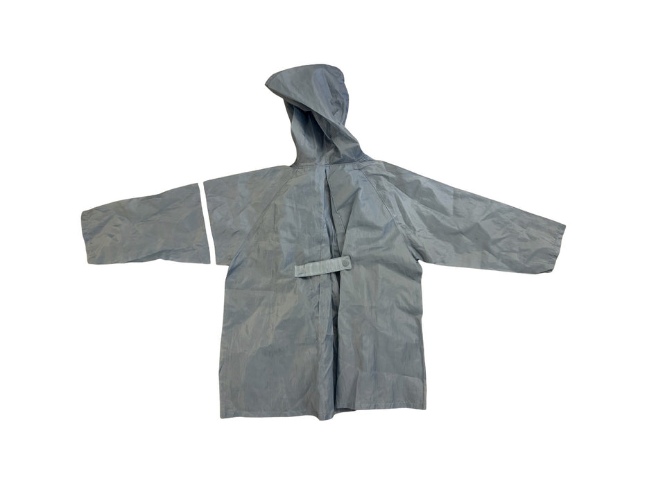 A Blue Rain Jackets from Comme Ca Ism in size 4T for neutral. (Back View)