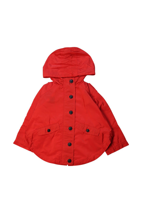 A Red Capes & Ponchos from Burberry in size 2T for neutral. (Front View)
