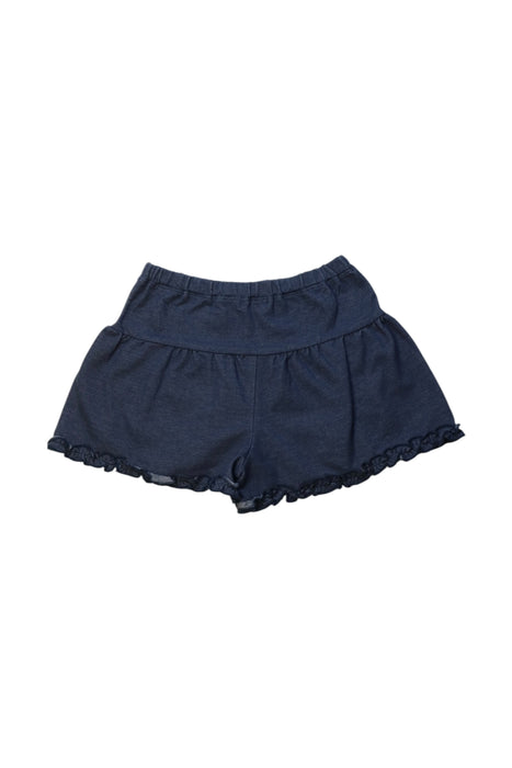 A Navy Shorts from Miki House in size 3T for girl. (Back View)