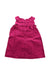 A Pink Sleeveless Dresses from Jacadi in size 12-18M for girl. (Back View)