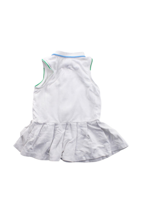 A White Sleeveless Dresses from Jacadi in size 3T for girl. (Back View)