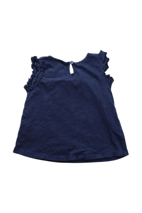 A Navy Sleeveless Tops from Splendid in size 6-12M for girl. (Back View)
