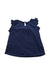 A Navy Sleeveless Tops from Splendid in size 6-12M for girl. (Back View)