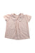 A Peach Short Sleeve Tops from Niny Mini in size 2T for girl. (Front View)