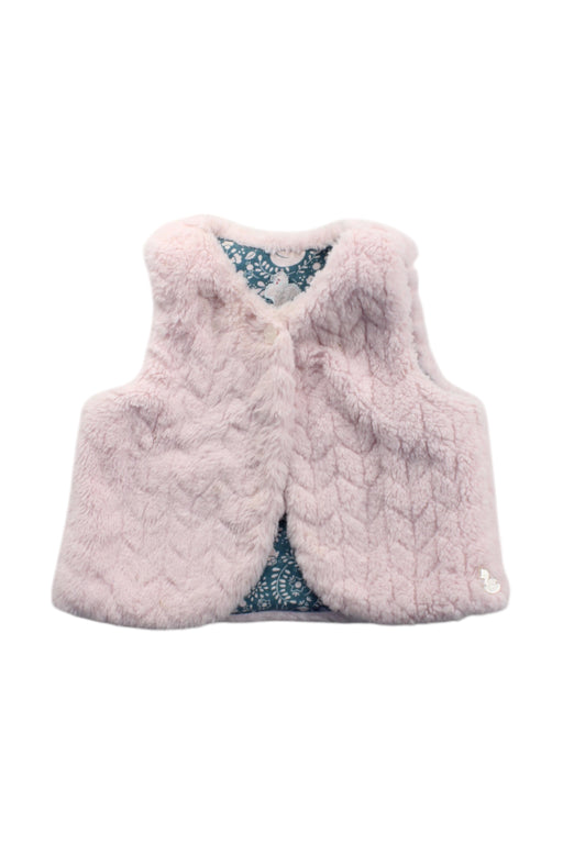 A Pink Outerwear Vests from Sergent Major in size 12-18M for girl. (Front View)