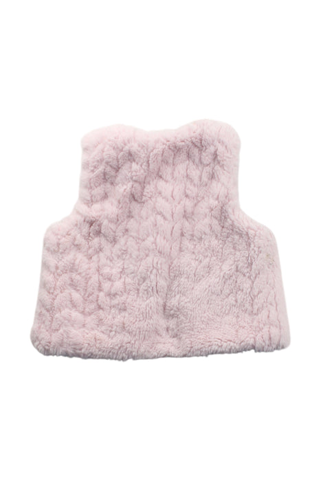 A Pink Outerwear Vests from Sergent Major in size 12-18M for girl. (Back View)