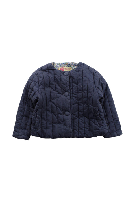 A Navy Puffer/Quilted Coats & Outerwear from Neck & Neck in size 18-24M for neutral. (Front View)