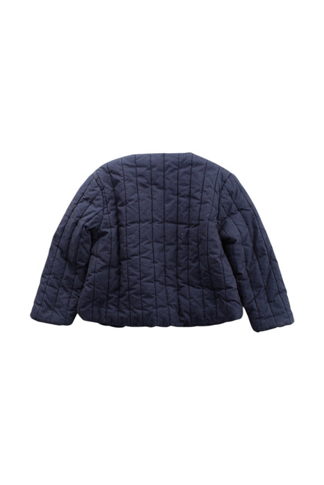 A Navy Puffer/Quilted Coats & Outerwear from Neck & Neck in size 18-24M for neutral. (Back View)