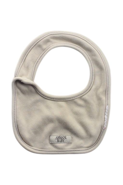A Beige Bibs from Armani in size O/S for neutral. (Front View)
