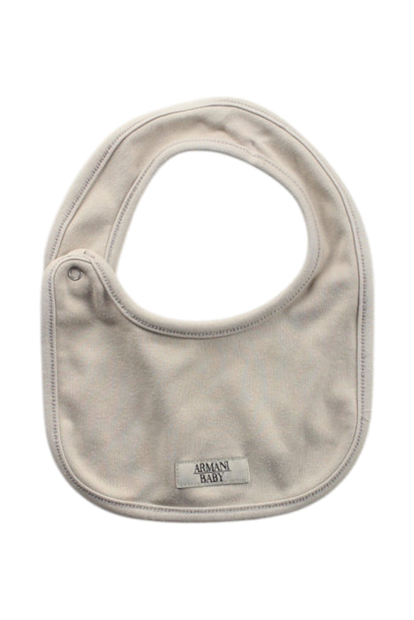 A White Bibs from Armani in size O/S for neutral. (Back View)