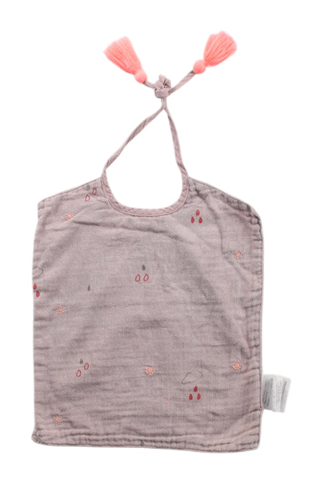 A Pink Bibs from Bonheur du Jour in size O/S for neutral. (Front View)