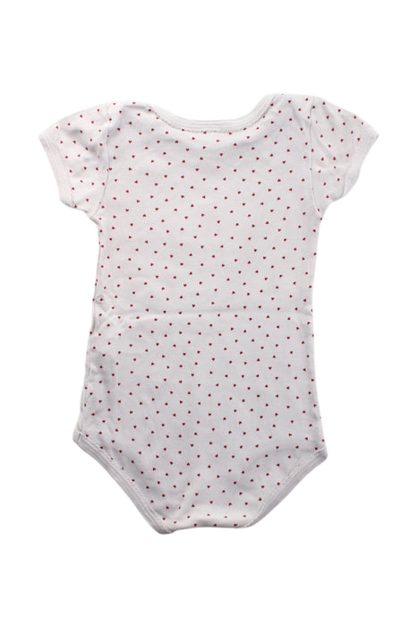 A White Short Sleeve Bodysuits from Petit Bateau in size 2T for neutral. (Back View)