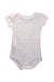 A White Short Sleeve Bodysuits from Petit Bateau in size 2T for neutral. (Back View)