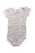 A Multicolour Short Sleeve Bodysuits from Petit Bateau in size 12-18M for neutral. (Front View)