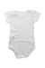 A White Short Sleeve Bodysuits from Petit Bateau in size 12-18M for neutral. (Back View)
