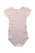 A Peach Short Sleeve Bodysuits from Petit Bateau in size 12-18M for neutral. (Back View)