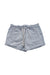 A Blue Shorts from Bout'Chou in size 2T for neutral. (Front View)