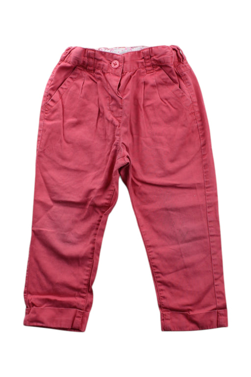 A Red Casual Pants from Bout'Chou in size 12-18M for neutral. (Front View)
