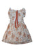 A Multicolour Short Sleeve Dresses from Laranjinha in size 8Y for girl. (Back View)