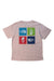 A Pink Short Sleeve T Shirts from The North Face in size 8Y for girl. (Back View)