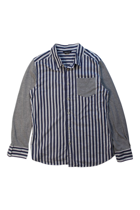 A Blue Long Sleeve Shirts from Comme Ca Ism in size 12Y for boy. (Front View)