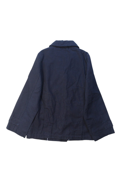 A Navy Blazers from Jacadi in size 8Y for boy. (Back View)
