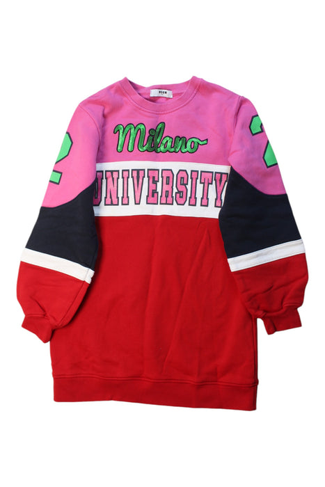 A Multicolour Crewneck Sweatshirts from MSGM in size 10Y for girl. (Front View)