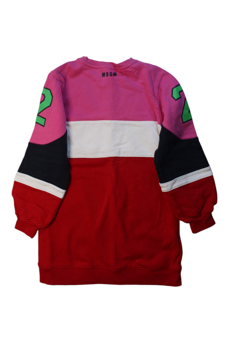 A Multicolour Crewneck Sweatshirts from MSGM in size 10Y for girl. (Back View)