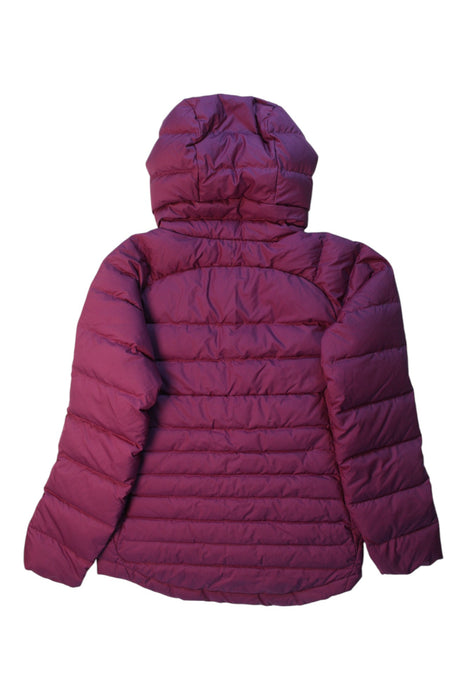 A Burgundy Puffer/Quilted Coats & Outerwear from Nike in size 8Y for girl. (Back View)