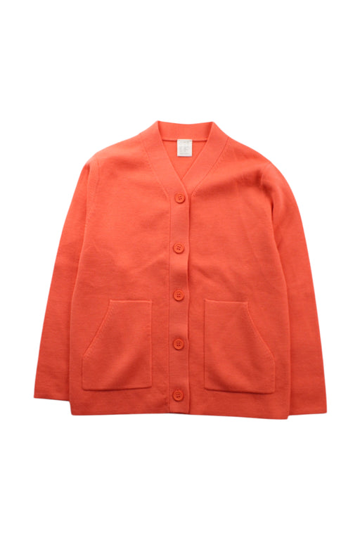 A Orange Cardigans from COS in size 6T for neutral. (Front View)