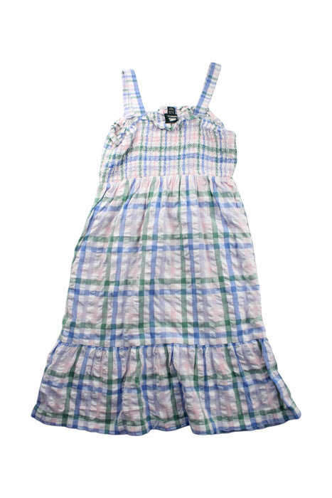 A Multicolour Sleeveless Dresses from Roots in size 12Y for girl. (Back View)