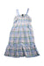 A Multicolour Sleeveless Dresses from Roots in size 12Y for girl. (Back View)