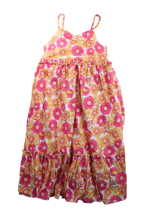 A Multicolour Sleeveless Dresses from Isaac Mizrahi in size 12Y for girl. (Front View)