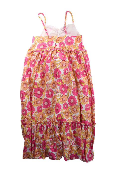 A Multicolour Sleeveless Dresses from Isaac Mizrahi in size 12Y for girl. (Back View)