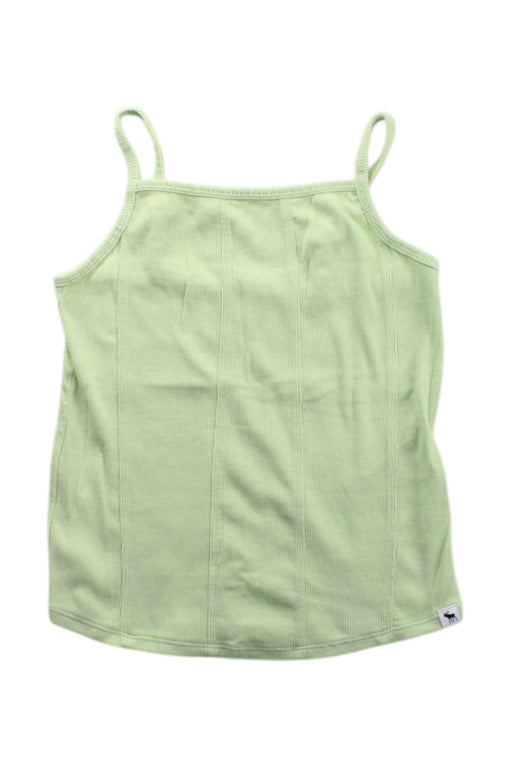 A Green Sleeveless Tops from Abercrombie & Fitch in size 11Y for girl. (Front View)