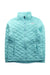 A Teal Puffer/Quilted Jackets from The North Face in size 7Y for neutral. (Front View)