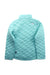 A Teal Puffer/Quilted Jackets from The North Face in size 7Y for neutral. (Back View)