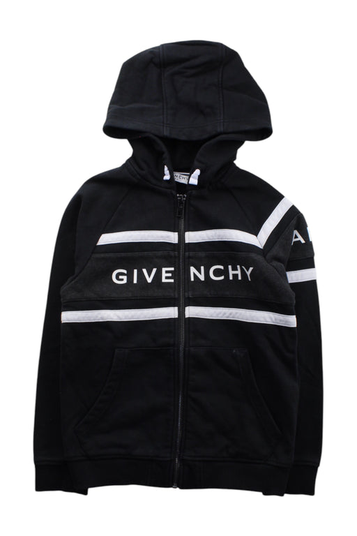 A Black Hooded Sweatshirts from Givenchy in size 8Y for neutral. (Front View)