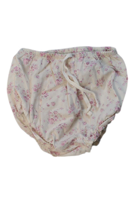 A White Bloomers from Jamie Kay in size 12-18M for girl. (Front View)