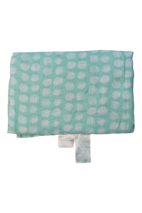 A Green Blankets from Aden & Anais in size O/S for neutral. (Front View)