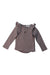 A Taupe Long Sleeve Tops from Jamie Kay in size 6-12M for girl. (Front View)