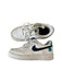 A White Sneakers from Nike in size 5T for neutral. (Front View)